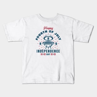 BBQ Independence Day Kids T-Shirt